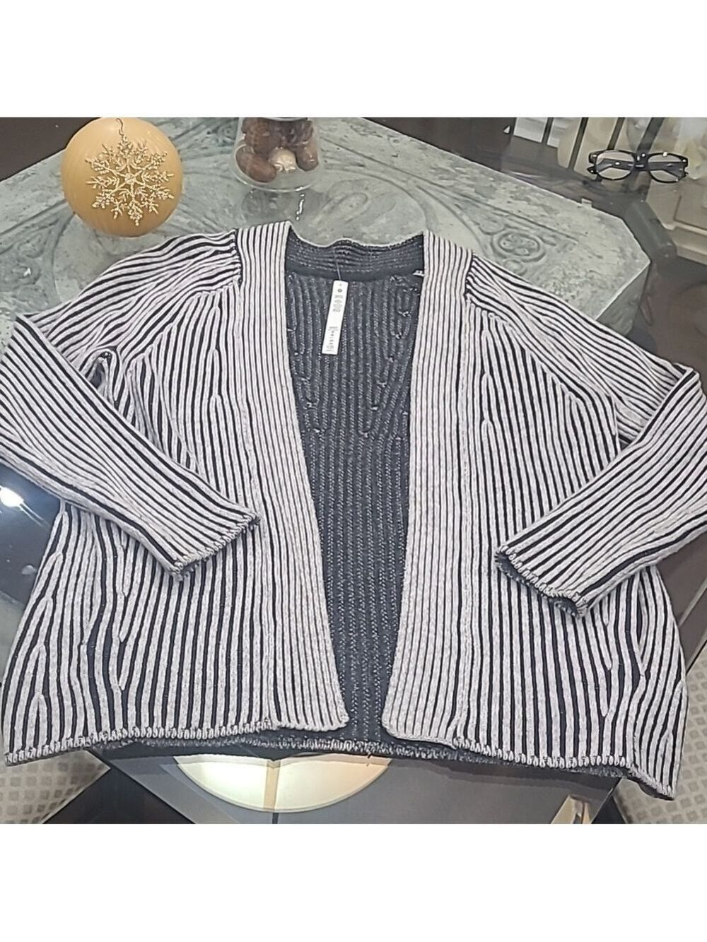 LULULEMON ATHLETICA WOMENS WRAP AROUND cashmere blend sweater SIZE 6 NWOT - Picture 1 of 8